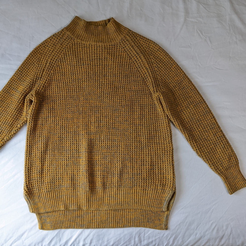 BDG Urban Outfitters Mustard yellow Knit Sweater Loose Fit